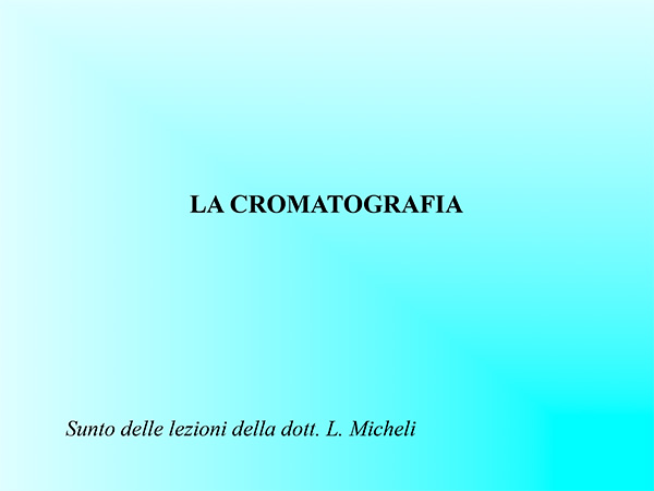 Cromatografia-L