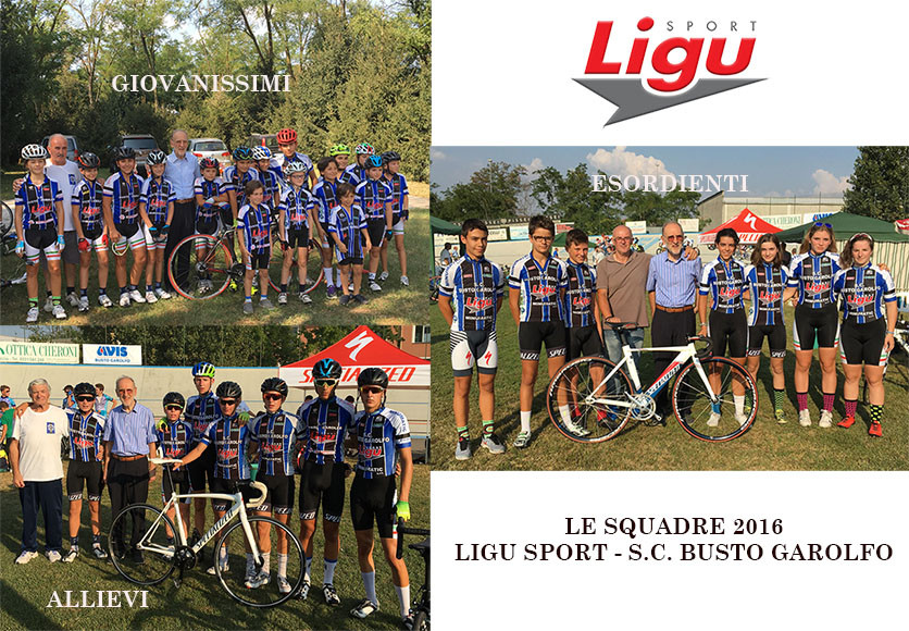 Squadre LIGU Sport 2016